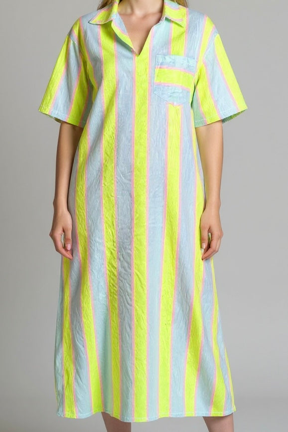 Robe Leila Fluo