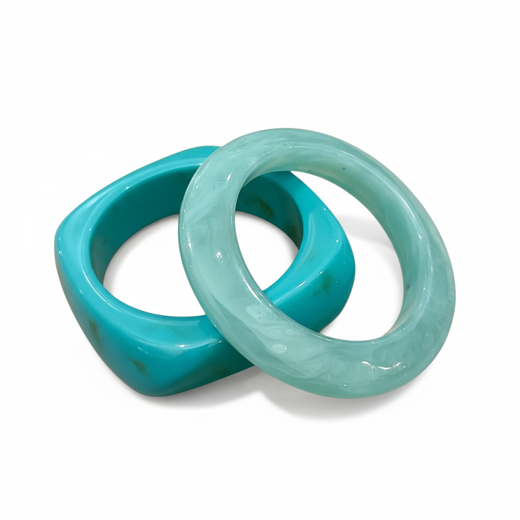 Bracelets Résines Turquoises