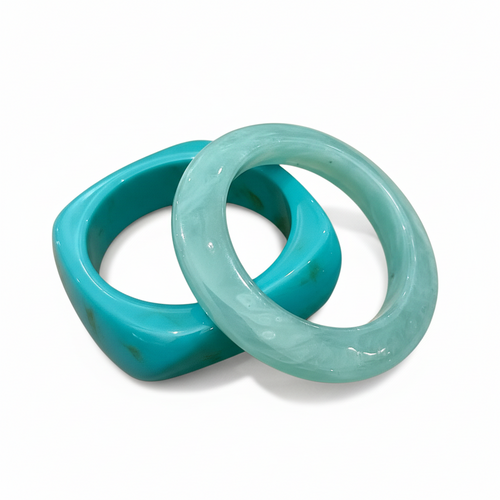 Bracelets Résines Turquoises