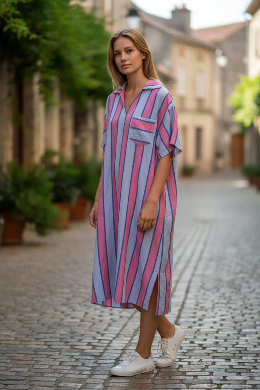 Robe Leila Fluo